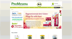 Desktop Screenshot of allergieprodukte-naturwaren.de