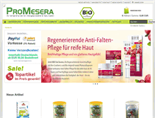 Tablet Screenshot of allergieprodukte-naturwaren.de